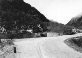 Foroglio (TI) Valle Bavona Panorama del villaggio 1965 G
