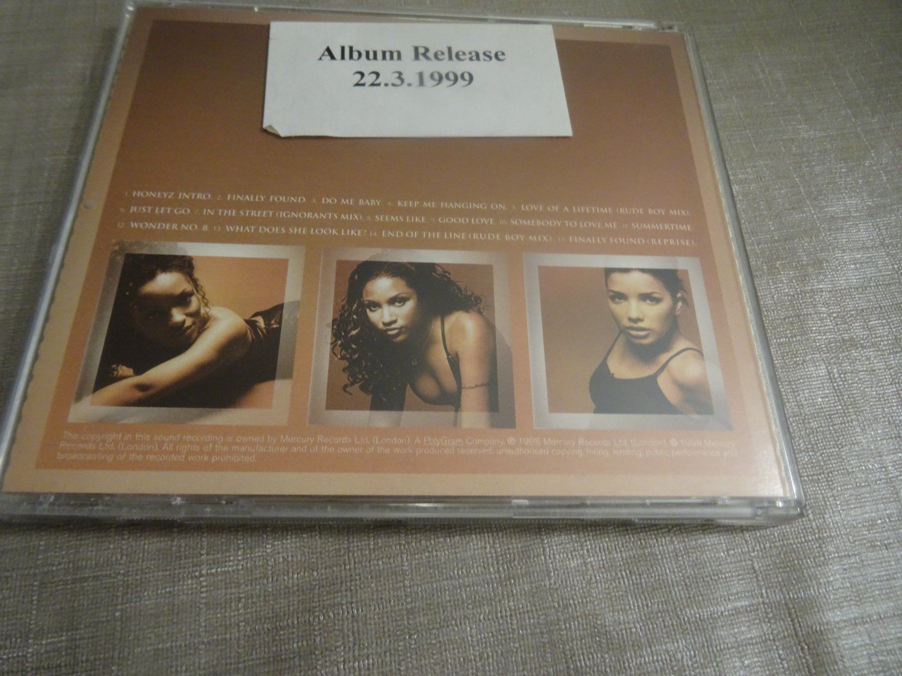 CD: Honeyz - Wonder No. 8 - CD – Usato da Olten venduto da Disc-Ausverkauf 1