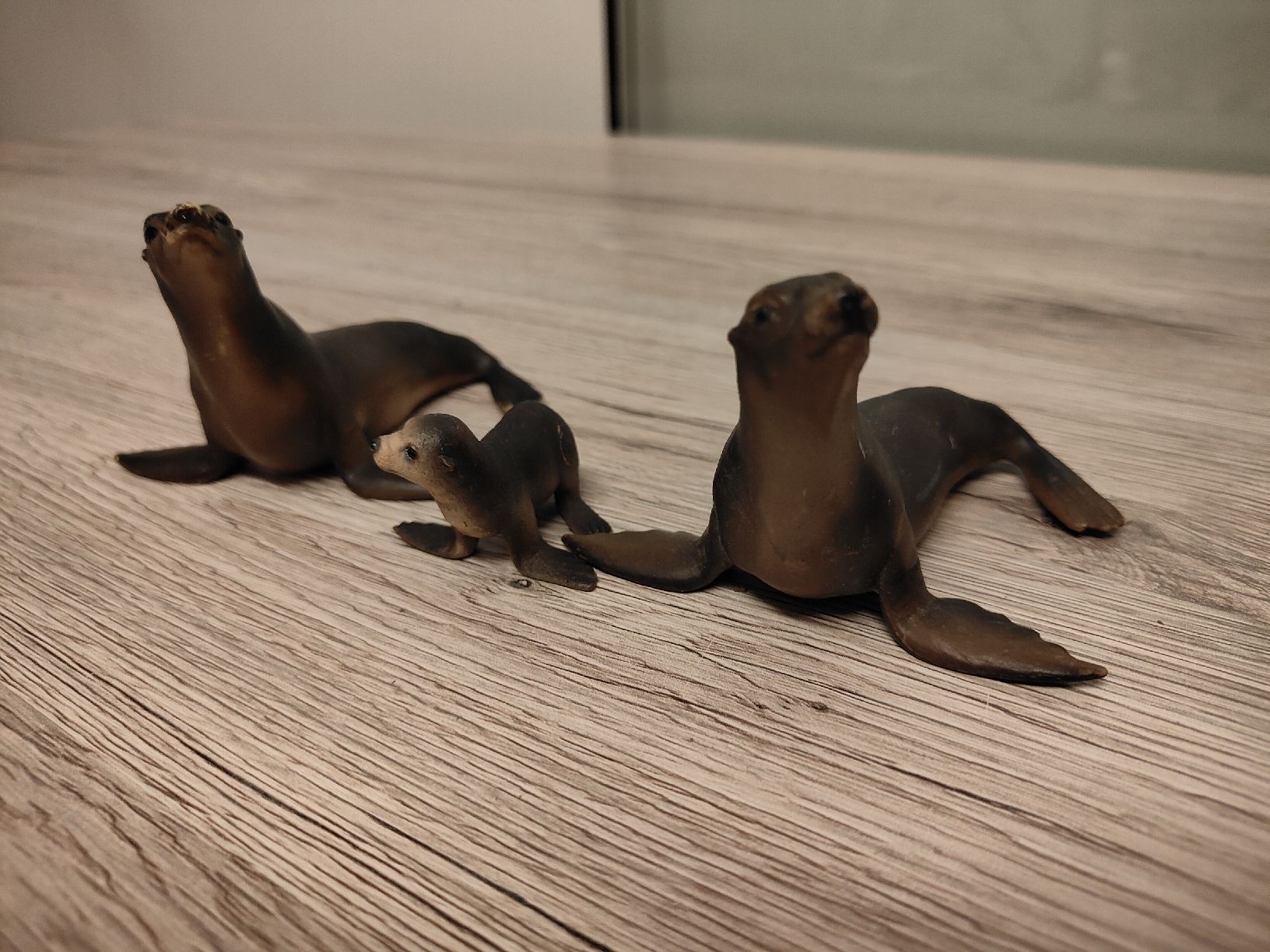 Schleich Statuette: Schleich Seelöwe Meerestiere Familie – Usato da Thalwil venduto da FigurenFreunde 1