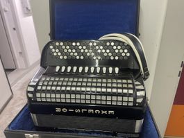 Akkordeon Excelsior schwarz gute Zustand