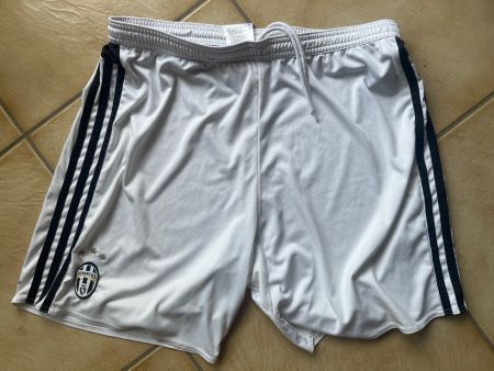 Short de football ADIDAS CLIMACOOL Juventus blanc taille L