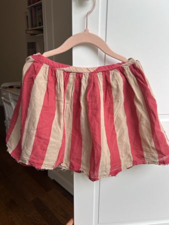 Long Live The Queen girls skirt/rock, size 6, red & beige 49