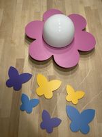 Philips Deckenleuchte Kinderzimmerlampe Blume Schmetterlinge