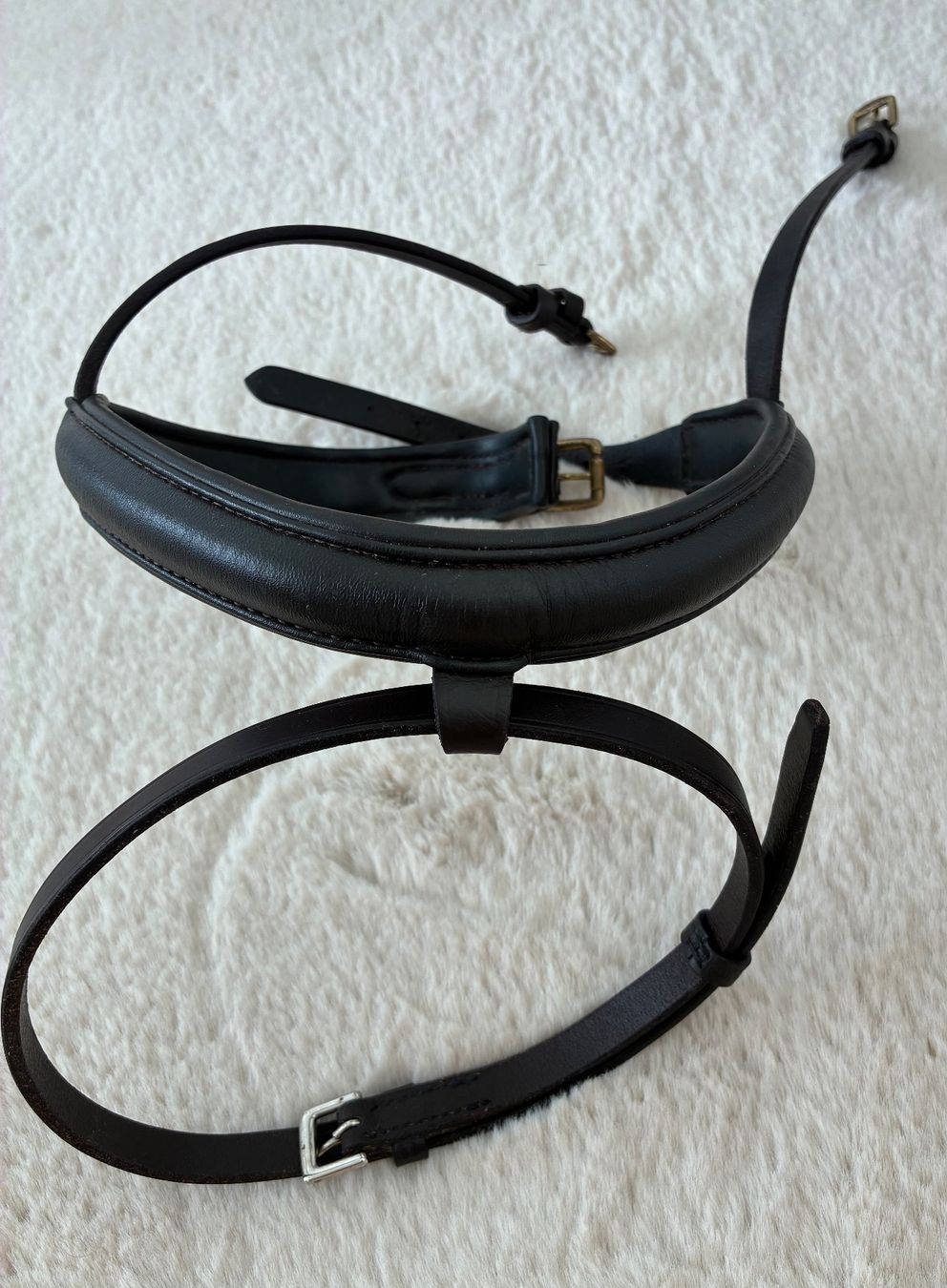 Felix Bühler Briglie & Cavezze: CLARIDGE HOUSE Nasenband braun – Usato da Galgenen venduto da user987