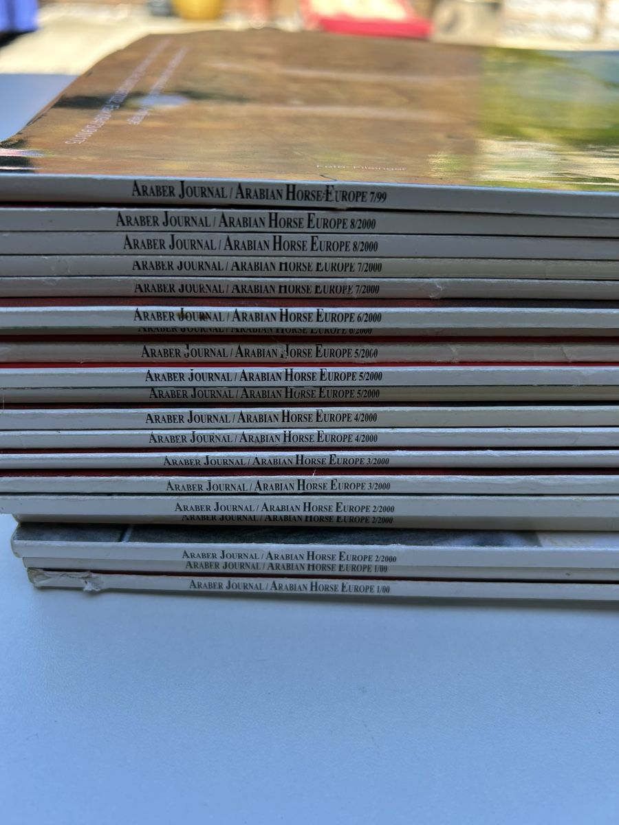 Riviste & Magazine: Araber Pferde Zeitschrift Sammlung – Usato da Rickenbach ZH venduto da nathifa 7