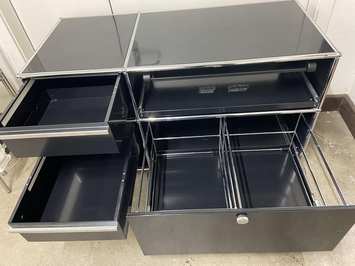 USM Banconi: USM Haller Sideboard schwarz – Usato da Dietikon venduto da brocki-eyra 2