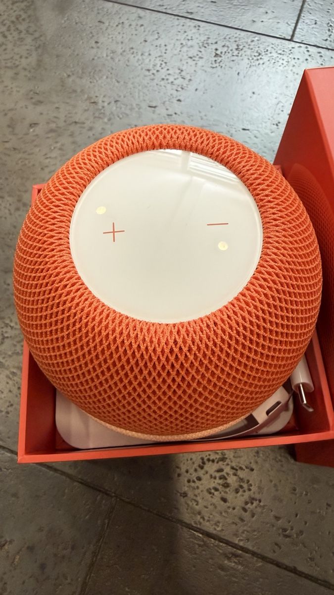 Apple Lautsprecher: Apple HomePod mini Orange Smart Speaker – Neu (gemäss Beschreibung) aus Grub SG von Crispin1990 1