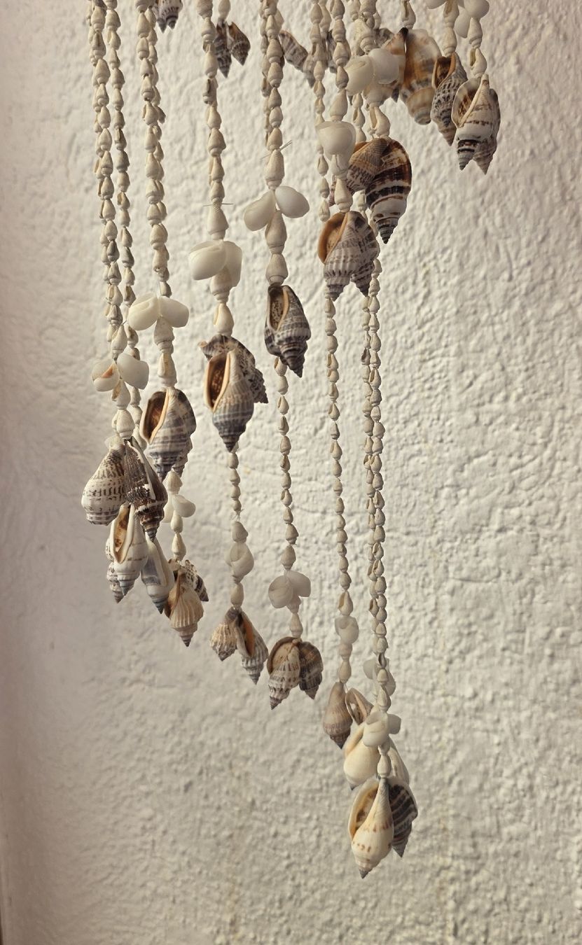 Sonstige Dekorationen & Accessoires: Dekorative Windspiel/Mobile aus Muscheln, Boho Style. – Gebraucht aus Rheinsulz von Gilea 2