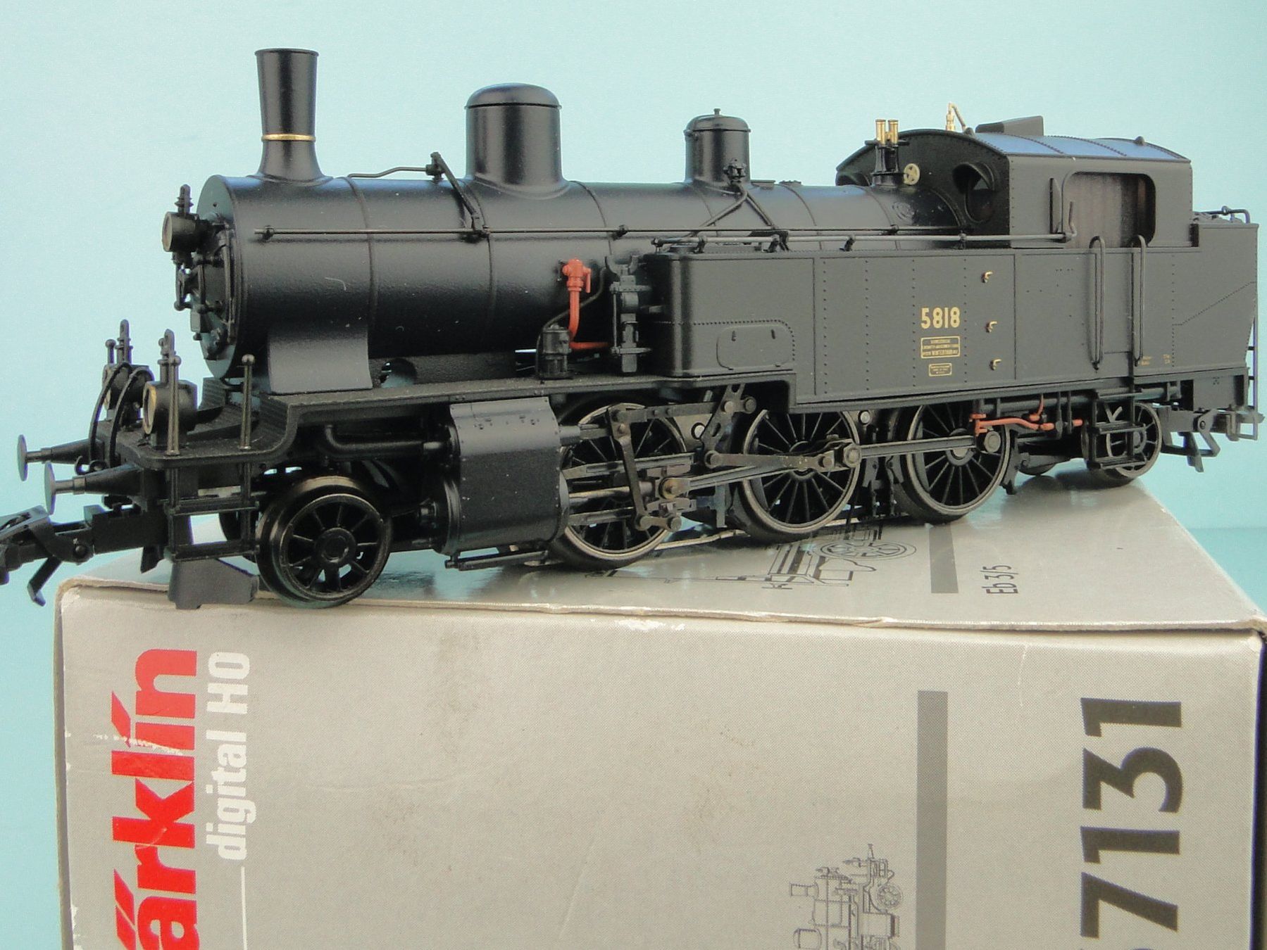 Märklin Modellini di ferrovie: Märklin H0 37131 SBB Eb 3/5, AC/WS , Digital – Usato da Bülach venduto da cann11