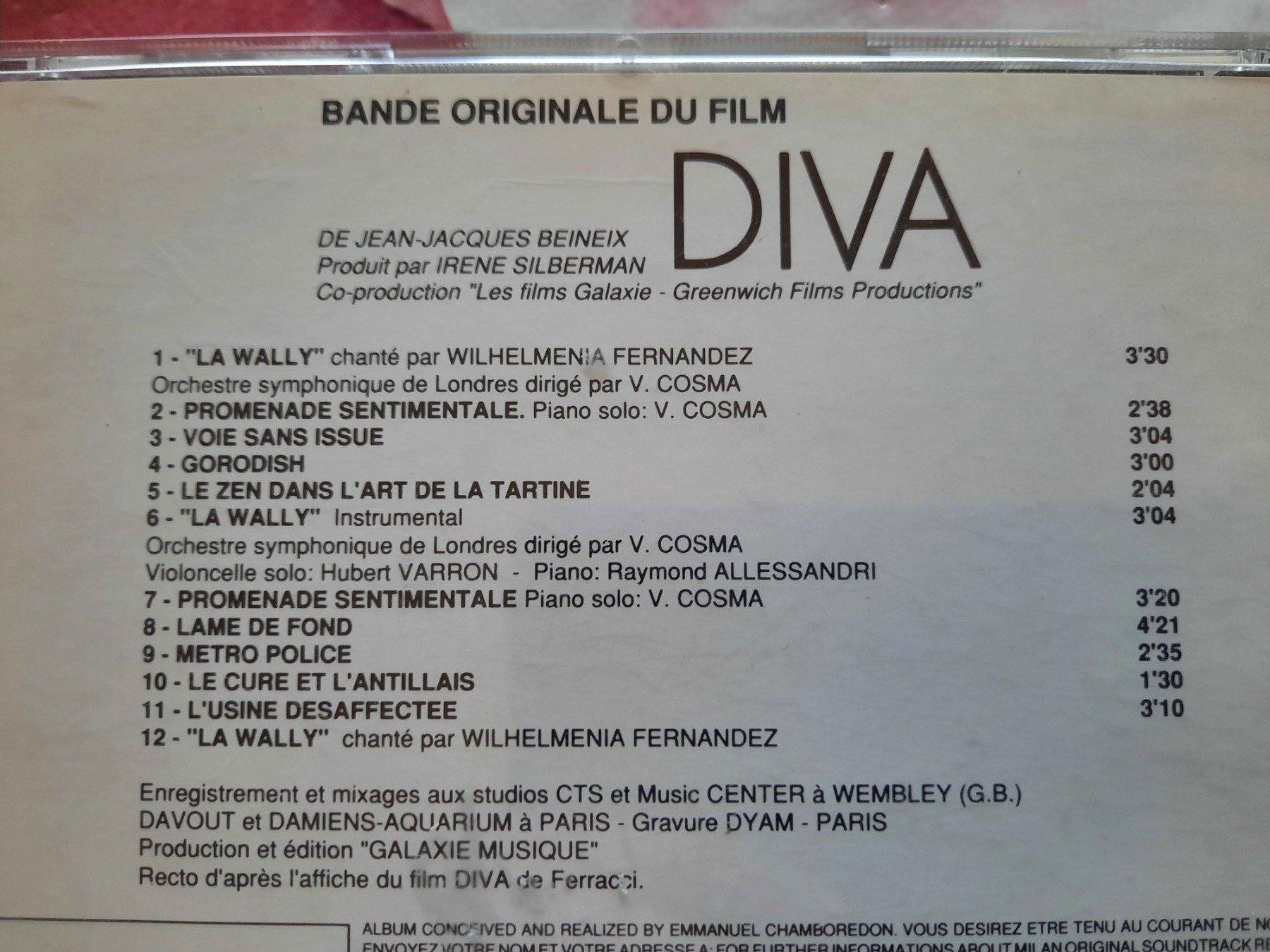 CDs: CD Bande originale du film DIVA – Gebraucht aus Pully von bro_n52j 2