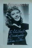 Vera-Ellen (1921-1981) Schauspielerin - Autogramm