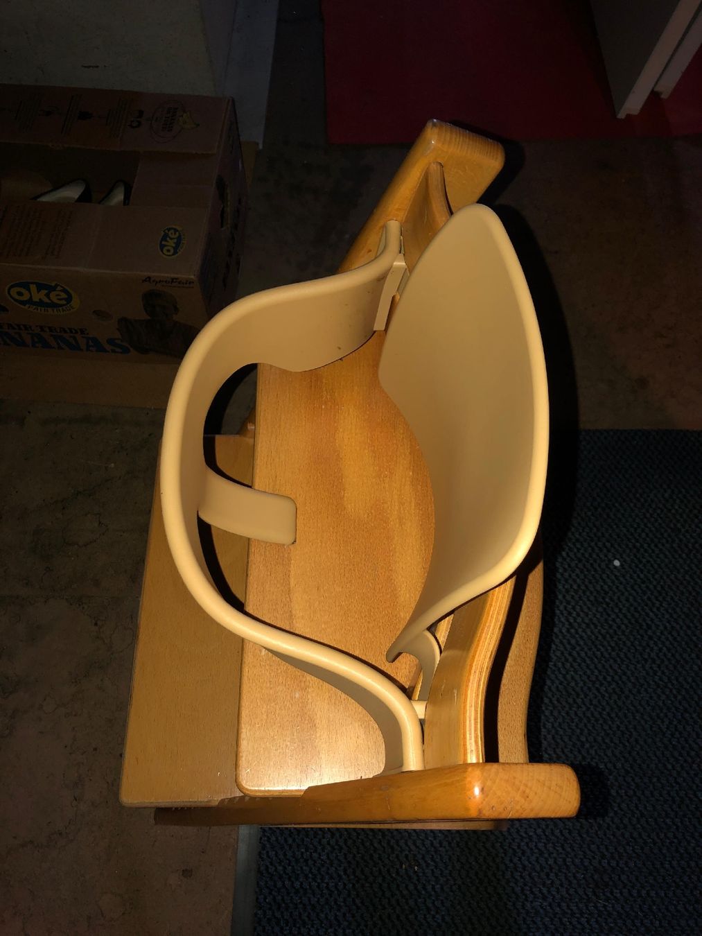 Stokke Seggioloni: Stokke Tripp Trapp inkl. Babyset – Usato da Schötz venduto da Puppentanz2 1