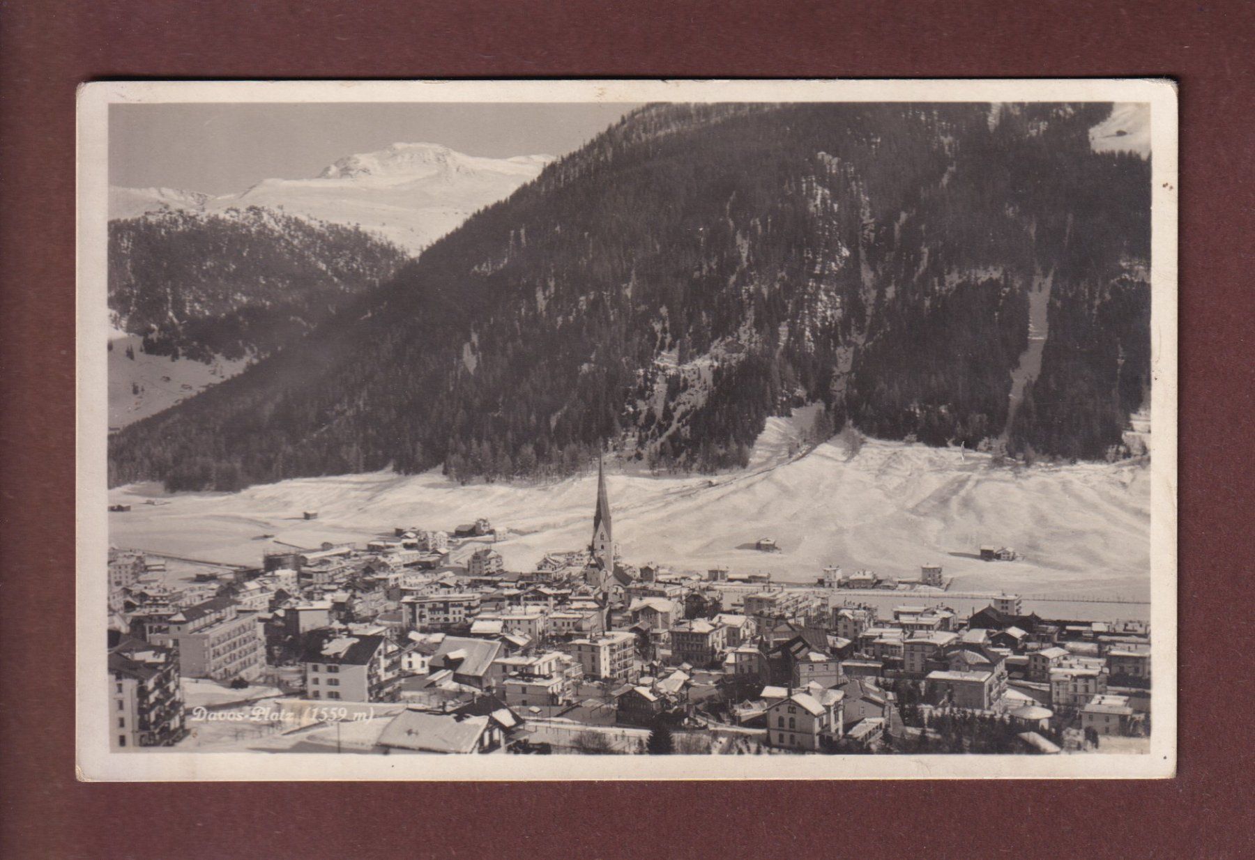 Cartoline postali: DAVOS-PLATZ // Rück sehen // – Usato da Pully venduto da nicecards-shop