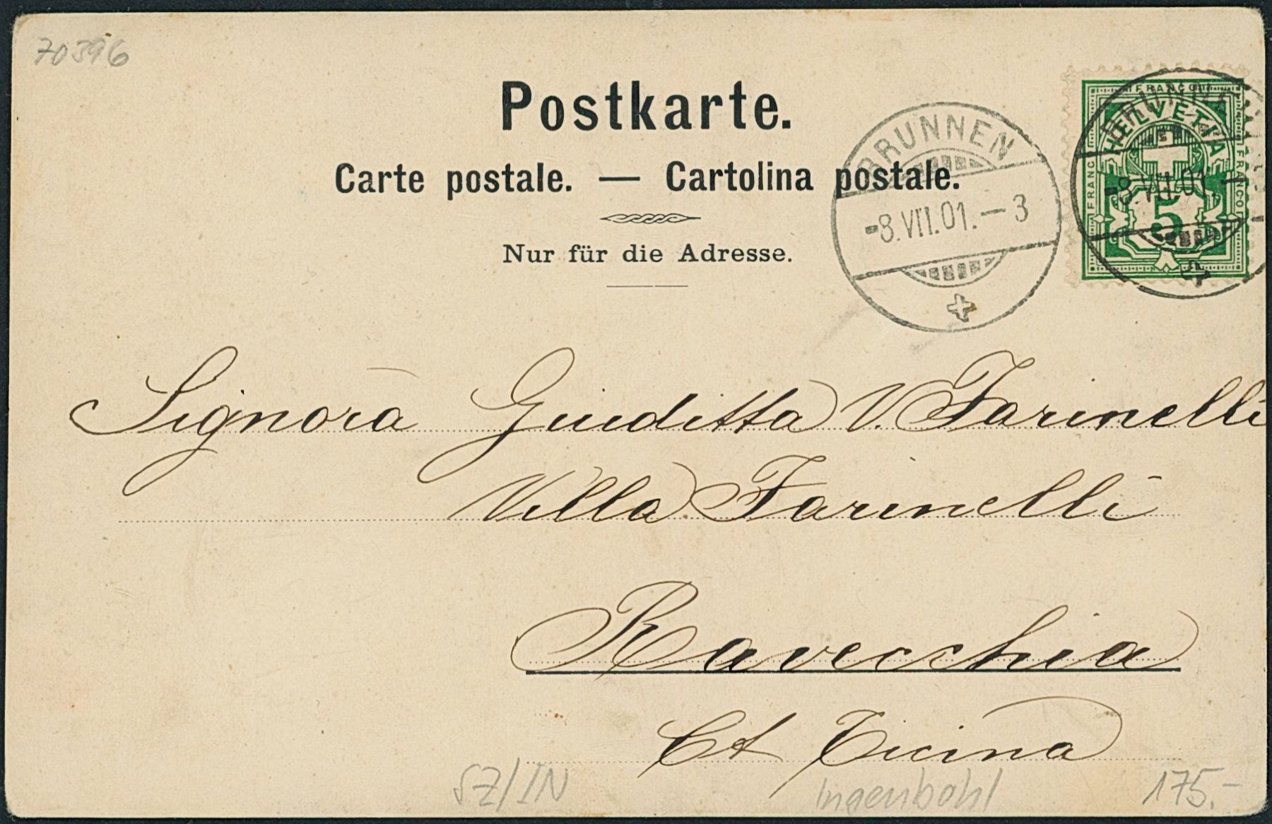 Cartoline postali: SZ Ingenbohl - Kloster - Litho – Usato da Schindellegi venduto da leecollect 1