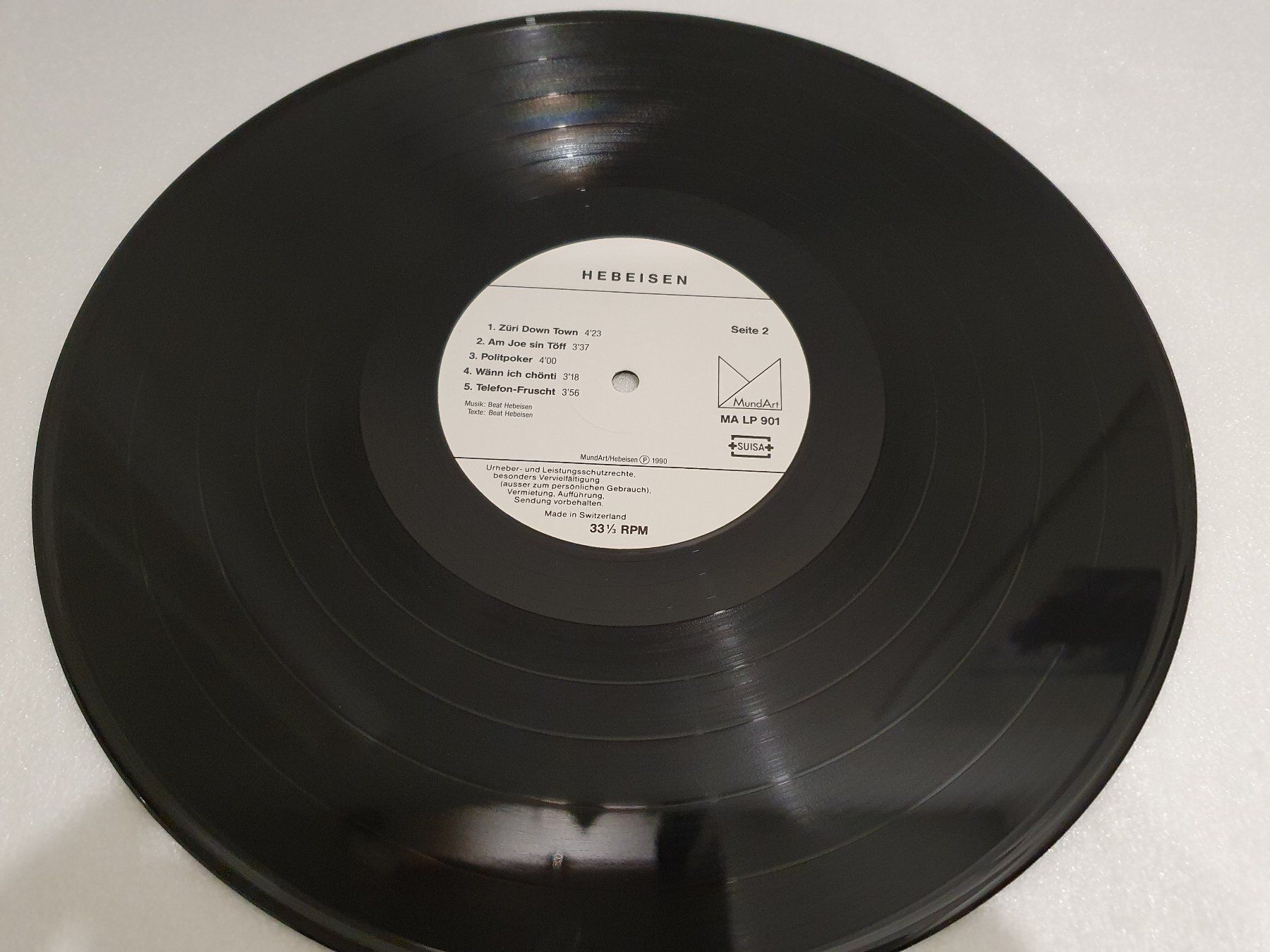 Vinyles: Hebeisen – Hebeisen – D'occasion à Uster par Vinyl-Leidenschaft 4