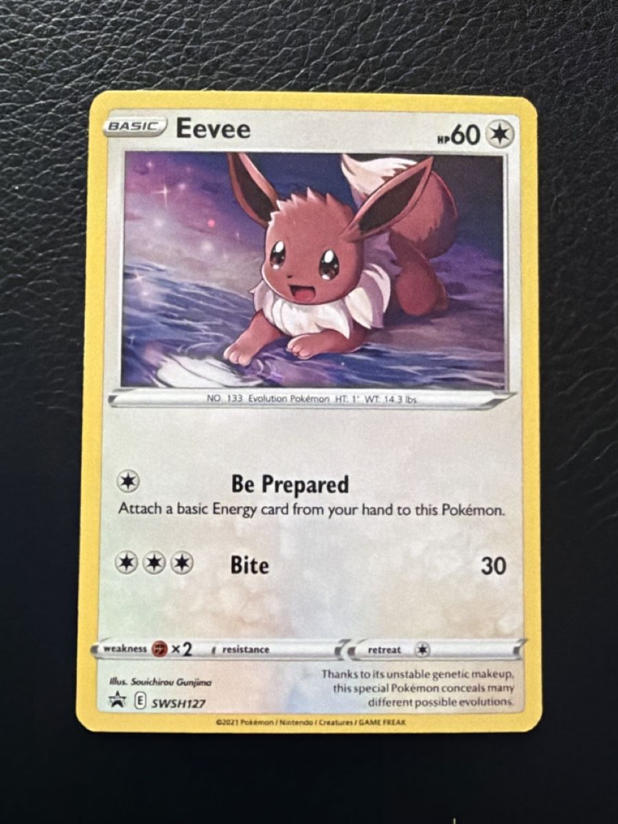 Pokémon Sammelbilder & Trading cards: Eevee SWSH127 – Gebraucht aus Hettlingen von SanCor7206