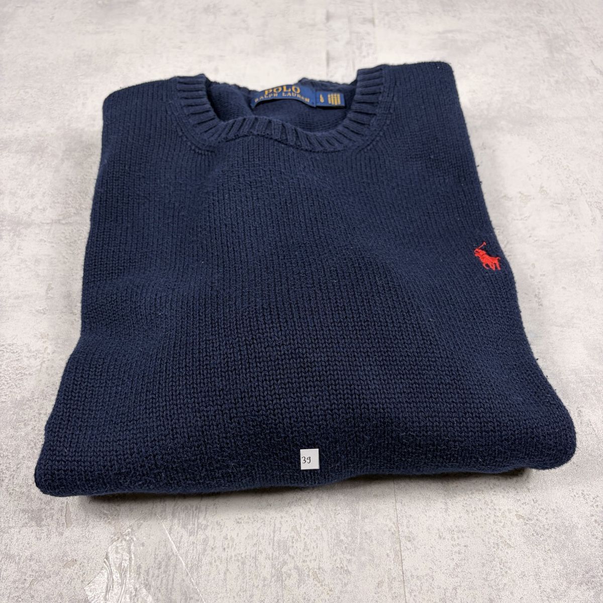 Polo Ralph Lauren Maglioni & Felpe: Pull en maille Polo Ralph Lauren bleu marine - Taille L – Nuovo (secondo la descrizione) da Neuchâtel venduto da aliceguins 9