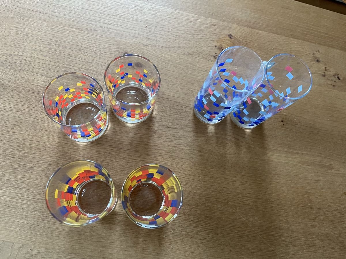 Bicchieri: 6 x LEONARDO Trink Glas – Usato da Wolfwil venduto da NewGirl 4
