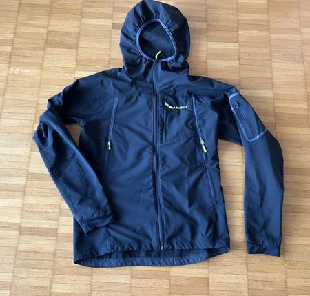 Mammut Softshelljacke schwarz M