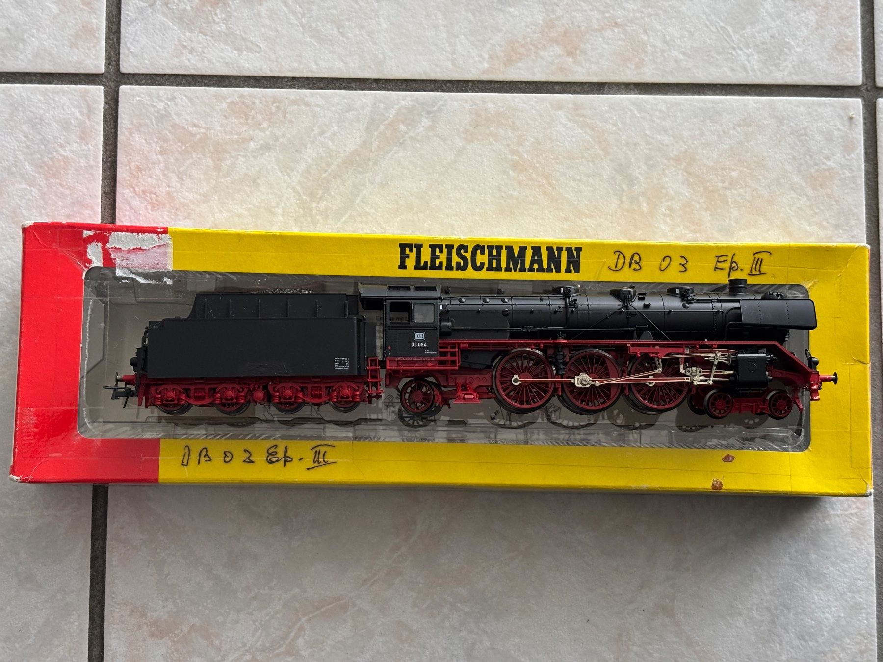 Fleischmann Modellini di ferrovie: Fleischmann 4103 Dampflok BR 03 Analog – Nuovo (secondo la descrizione) da Hauterive NE venduto da eriamch 2