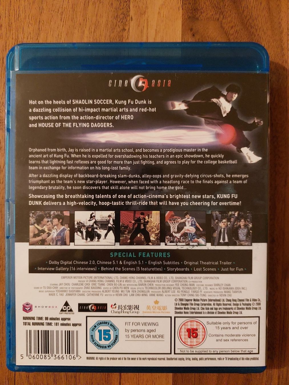 Tutti i DVDs: Blu Ray - Kung Fu Dunk – Usato da Rheinfelden venduto da FilmAuktion 1