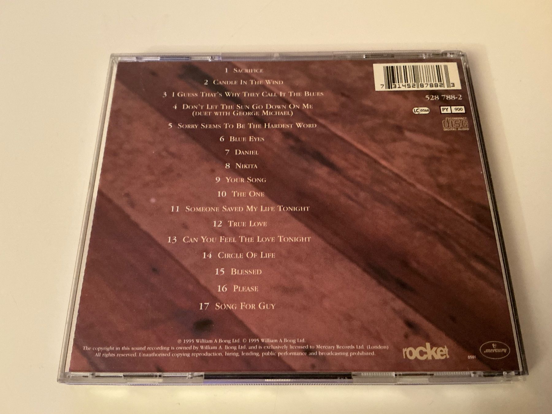 CDs: Elton John / Love Songs / 1995 – Gebraucht aus Dübendorf von Shreck 1