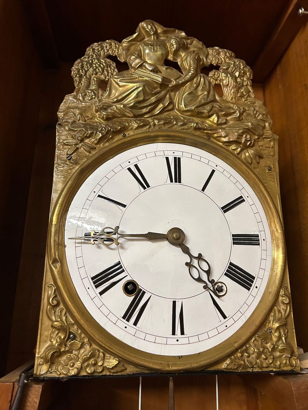 Stand- & Wanduhren: Antike Standuhr aus Holz – Gebraucht aus Bassecourt von spargel13 5