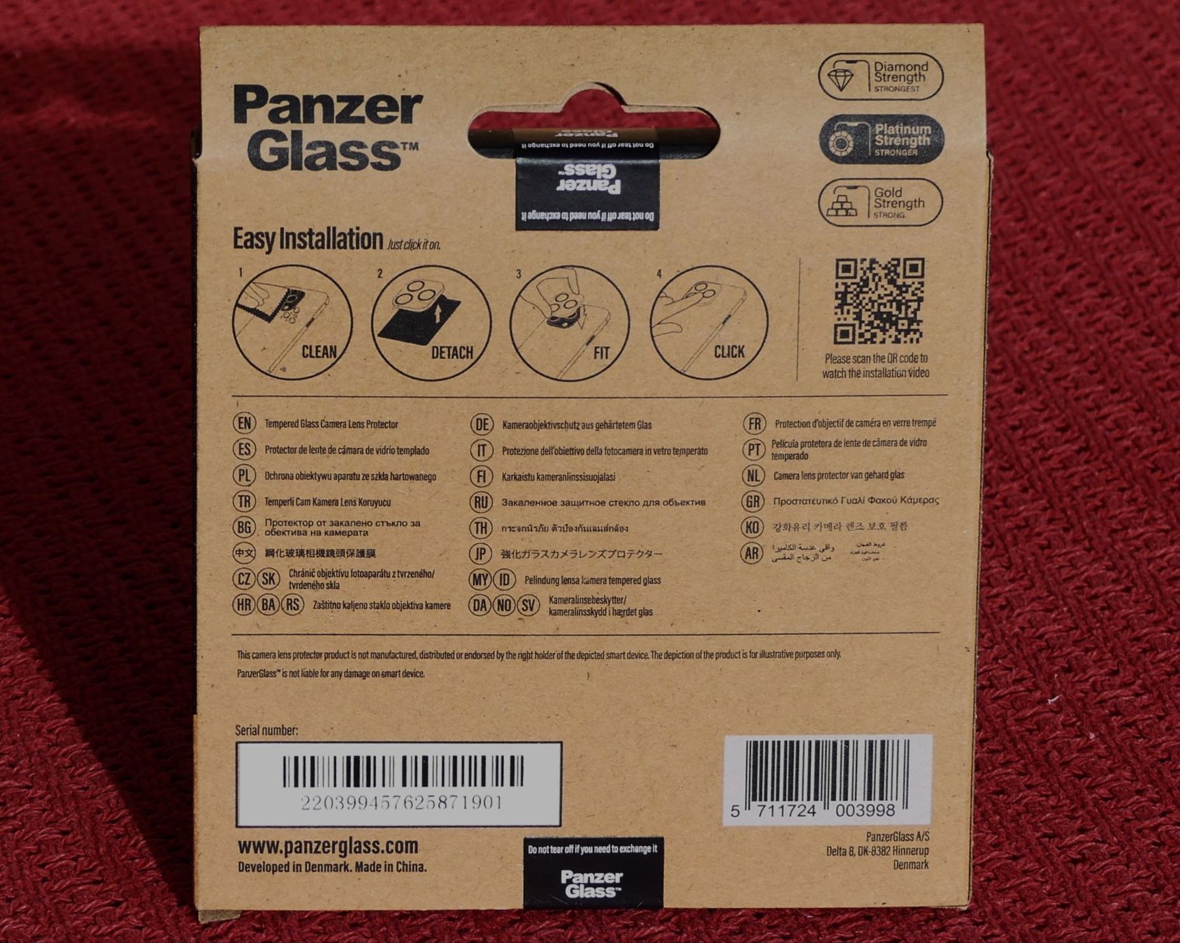 Panzerglass Cover & Protezioni schermo: iPhone 14 / 14Plus Kamera Objektiv Protector Panzer Glas – Nuovo e nell'imballaggio originale da Lyssach venduto da YYZ10 1