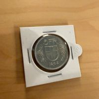 Schweizer Silbermünze 5 Franken 1965