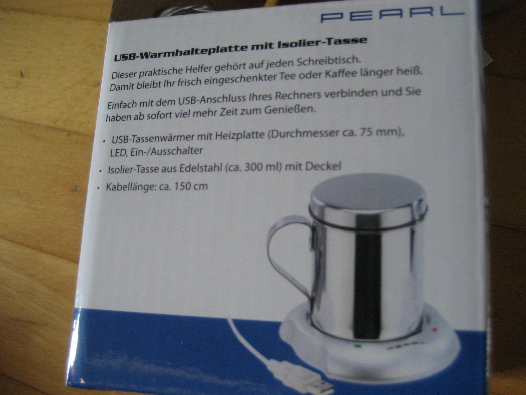 Tazze: USB-Warmhalteplatte mit Isolier-Tasse – Usato da Unterengstringen venduto da Olifant4 1