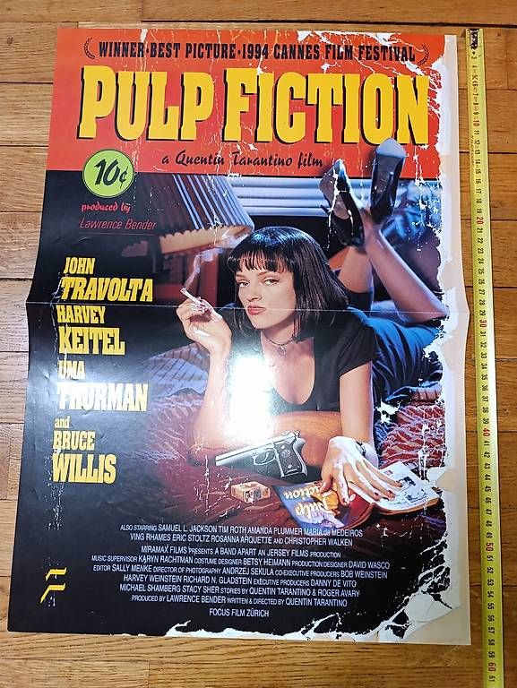 Foto & Immagini: Affiche de cinéma Pulp Fiction – Usato da yvonand venduto da JeremyC25