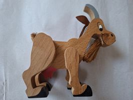 Holz Ziege Spielzeug gebraucht 