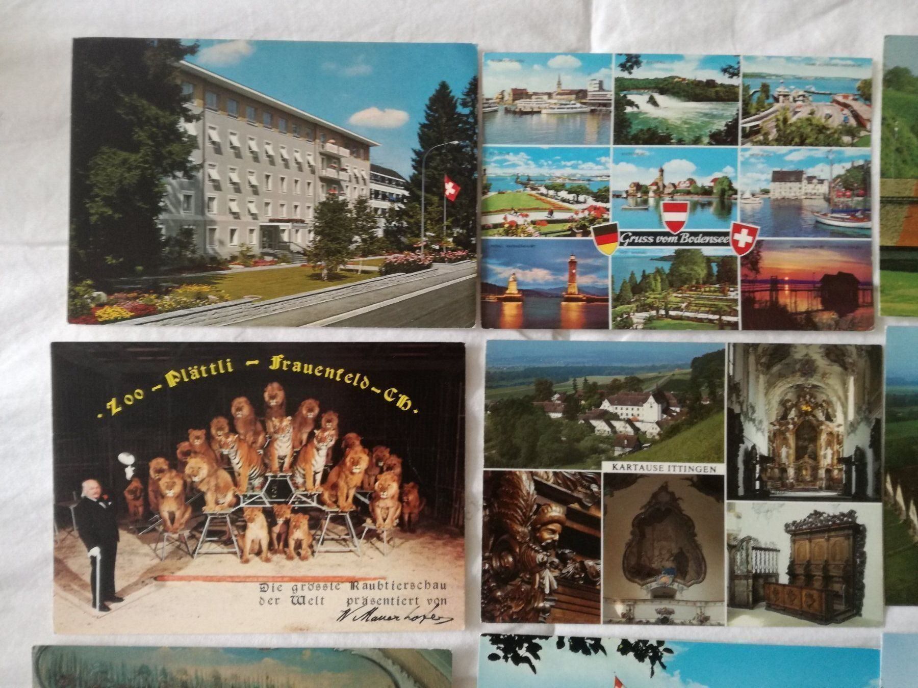 Cartoline postali: 16 AK Kanton Thurgau – Usato da Zürich venduto da Tolima194 1