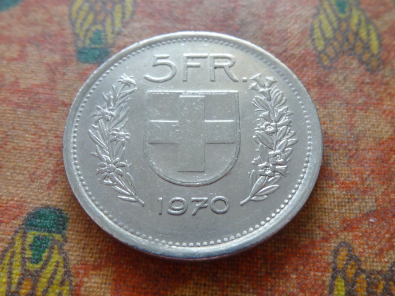 Tutti le monete: 5 Fr. 1970 – Usato da Romanel-sur-Lausanne venduto da Swift13