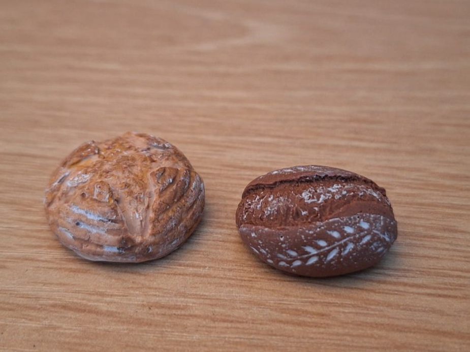 Case e mobili per bambole: Puppenhaus Holzofen Brote – Nuovo (secondo la descrizione) da Zürich venduto da HandmadeTinyFood