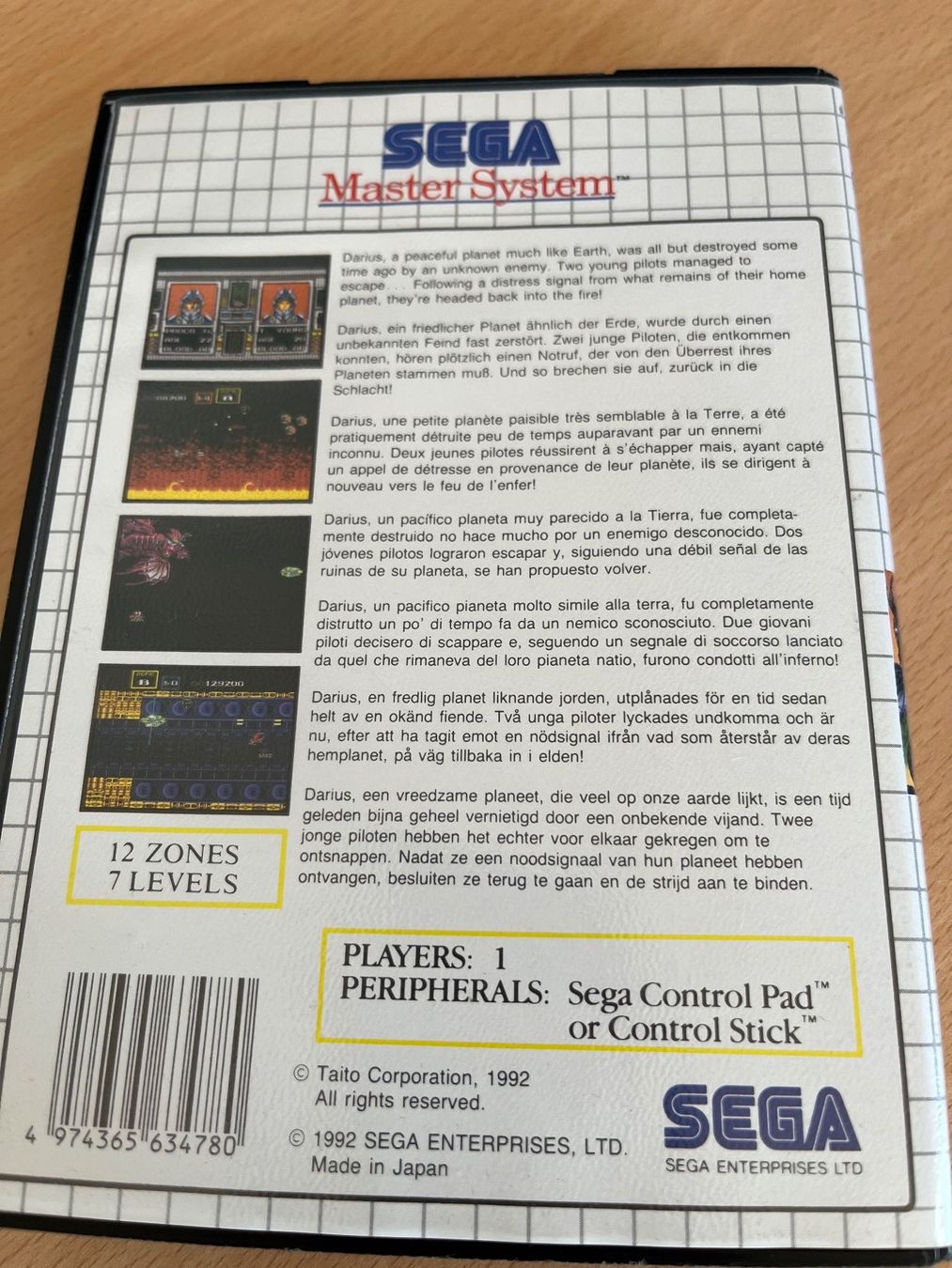 Giochi: Jeu Sagaia Sega Master System – Usato da Thônex venduto da DEEDLE 1