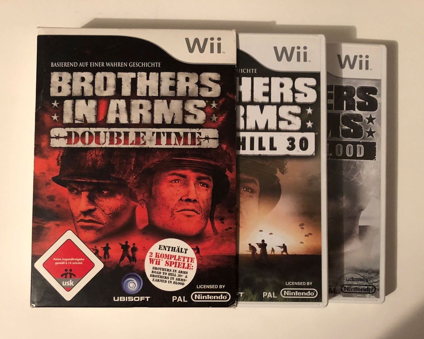 Nintendo Spiele: Brothers in Arms Double Time Wii – Gebraucht aus Kestenholz von Matti_10 2