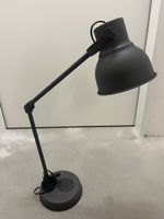 IKEA Tischlampe Dunkelgrau, gut erhalten