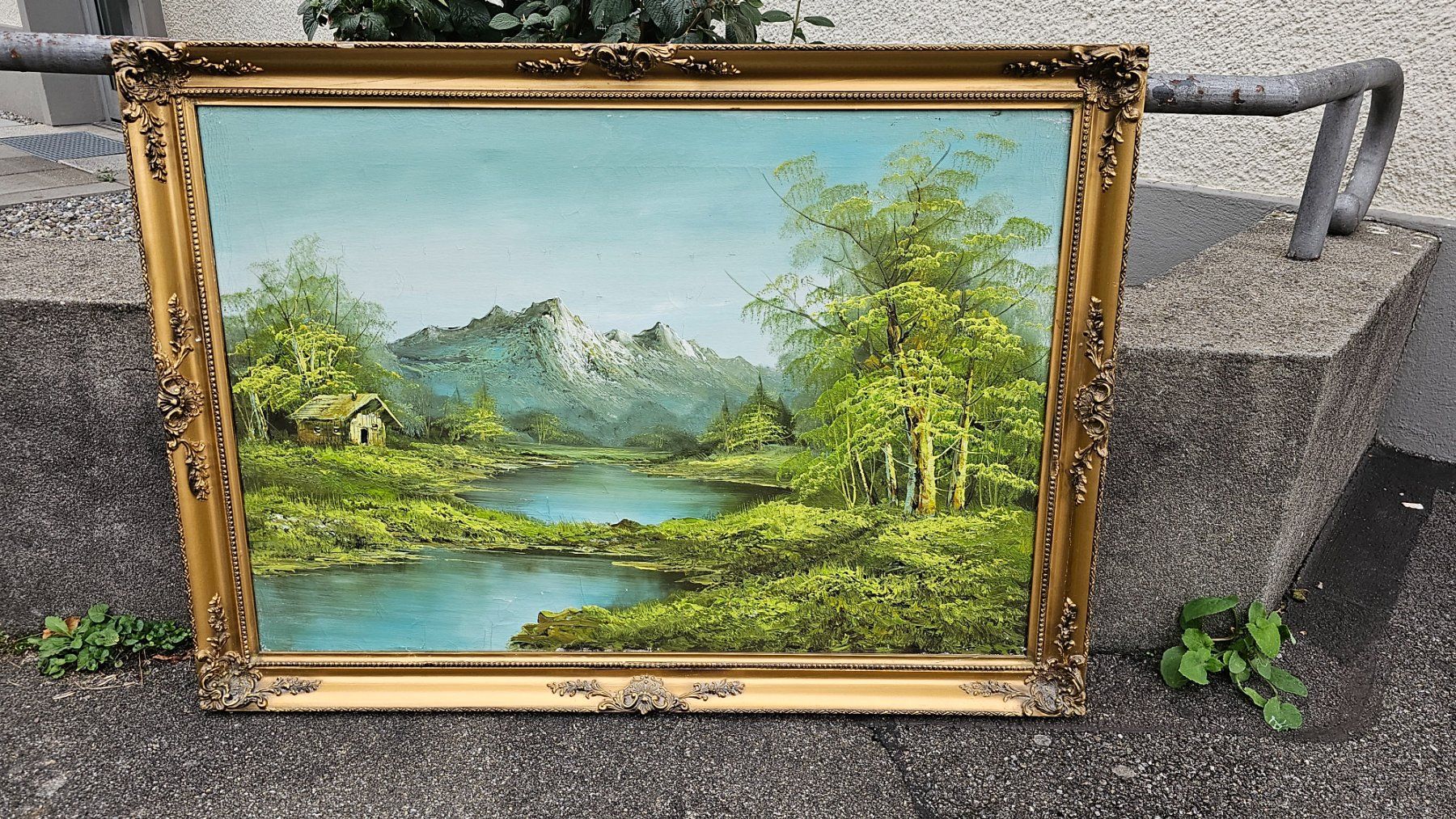 Dipinti: Wundervolles antikes Ölgemälde 103x75 – Usato da Zürich venduto da Melossoap 1