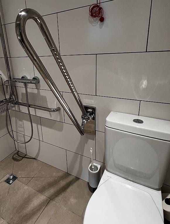 WC: Klappgriff Nosag Edelstahl 80cm – Usato da Glattfelden venduto da speedy005 1