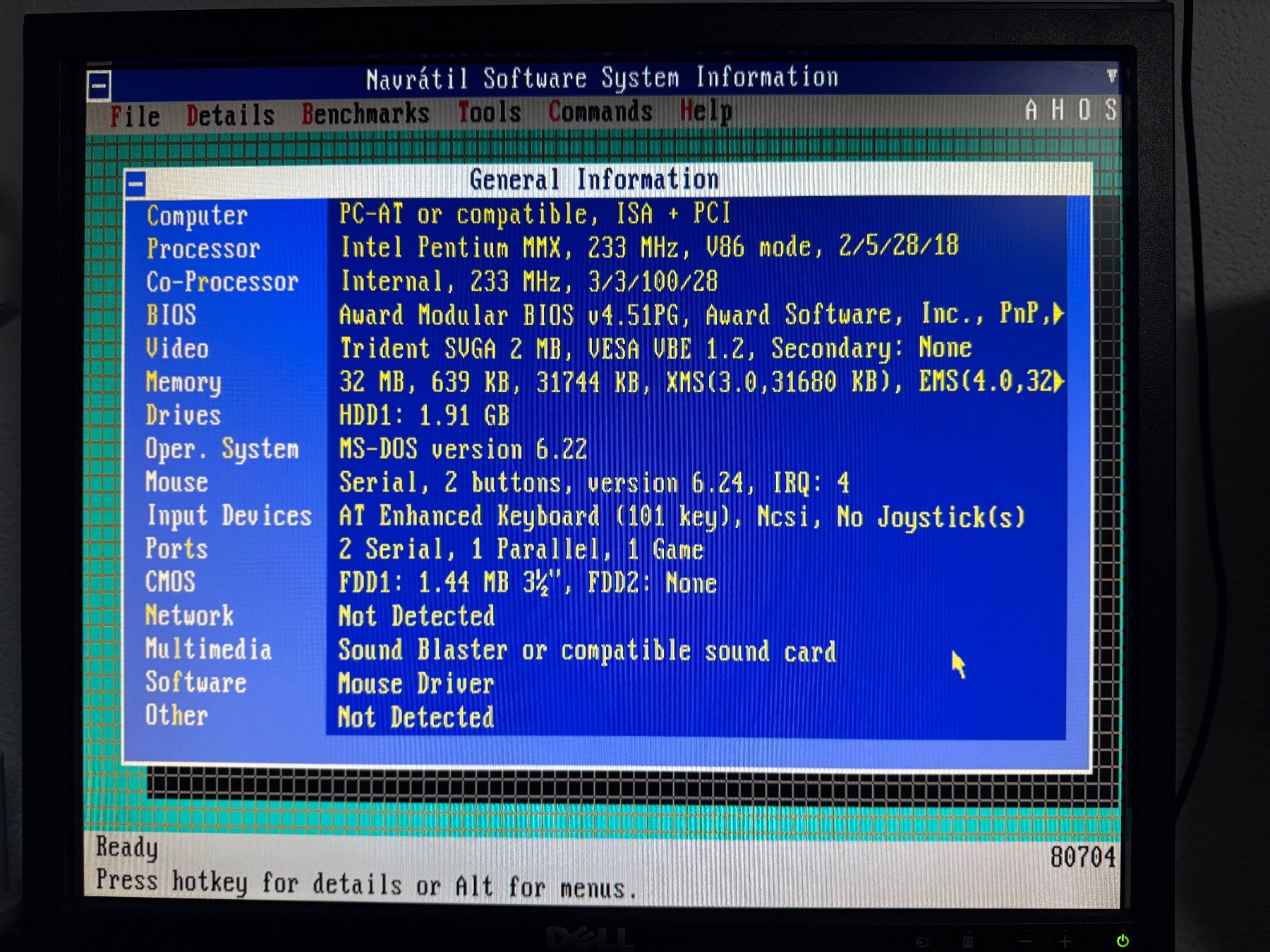 PC: Retro Computer Intel Pentium 233, 32MB RAM, 2GB HDD, SB PRO – Usato da Sulgen venduto da thomas_comp 4