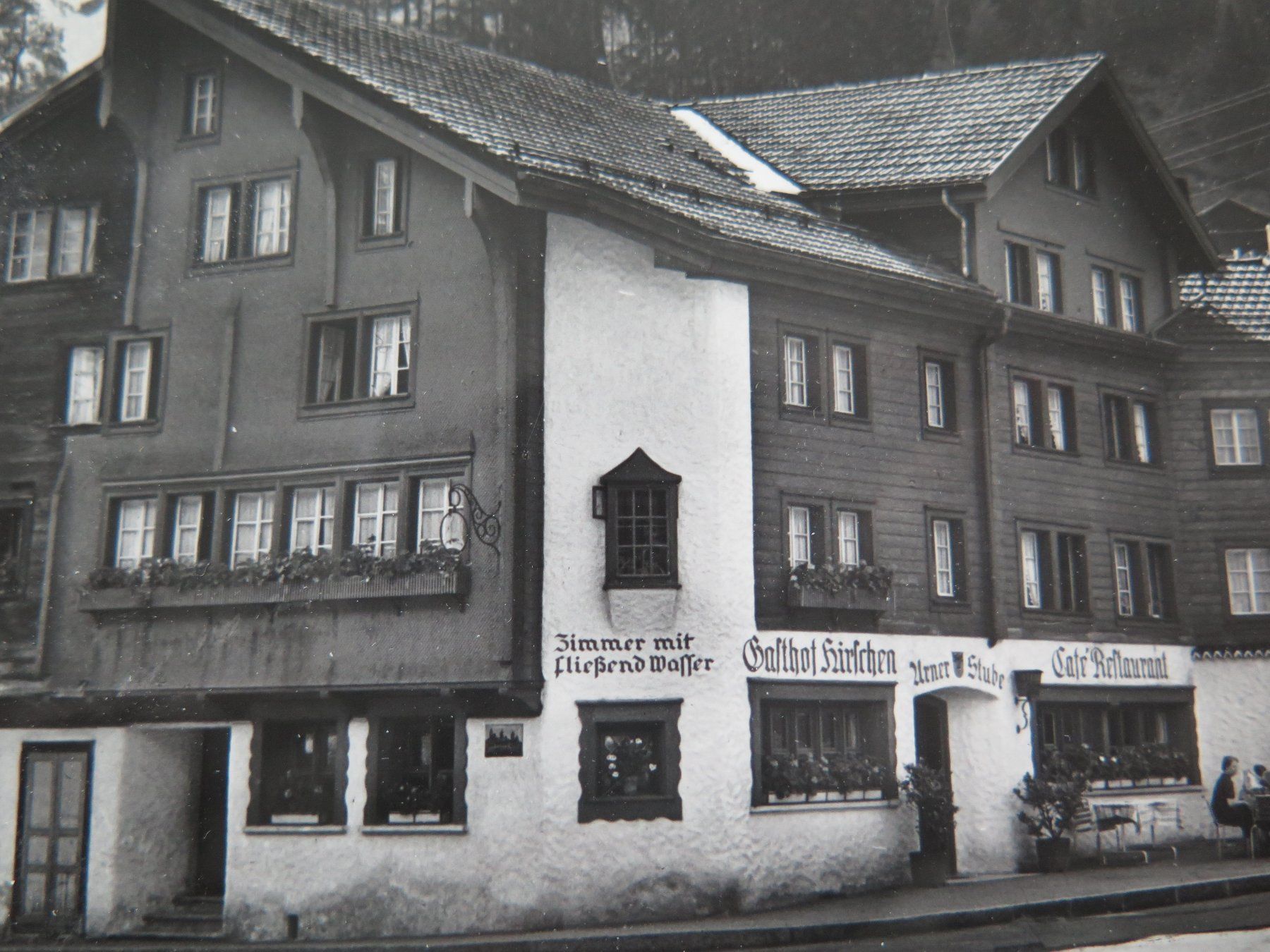 Cartoline postali: WASSEN - HOTEL HIRSCHEN – Usato da Wittenbach venduto da lipasal 1
