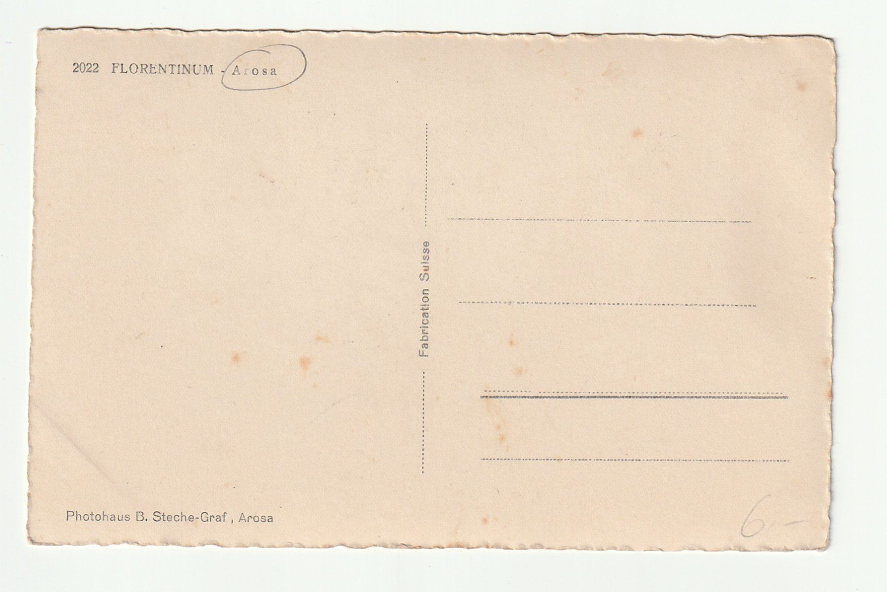 Cartoline postali: Postkarte Arosa, Florentinum im Winter – Usato da St. Gallen venduto da Ricardo_Deals 1