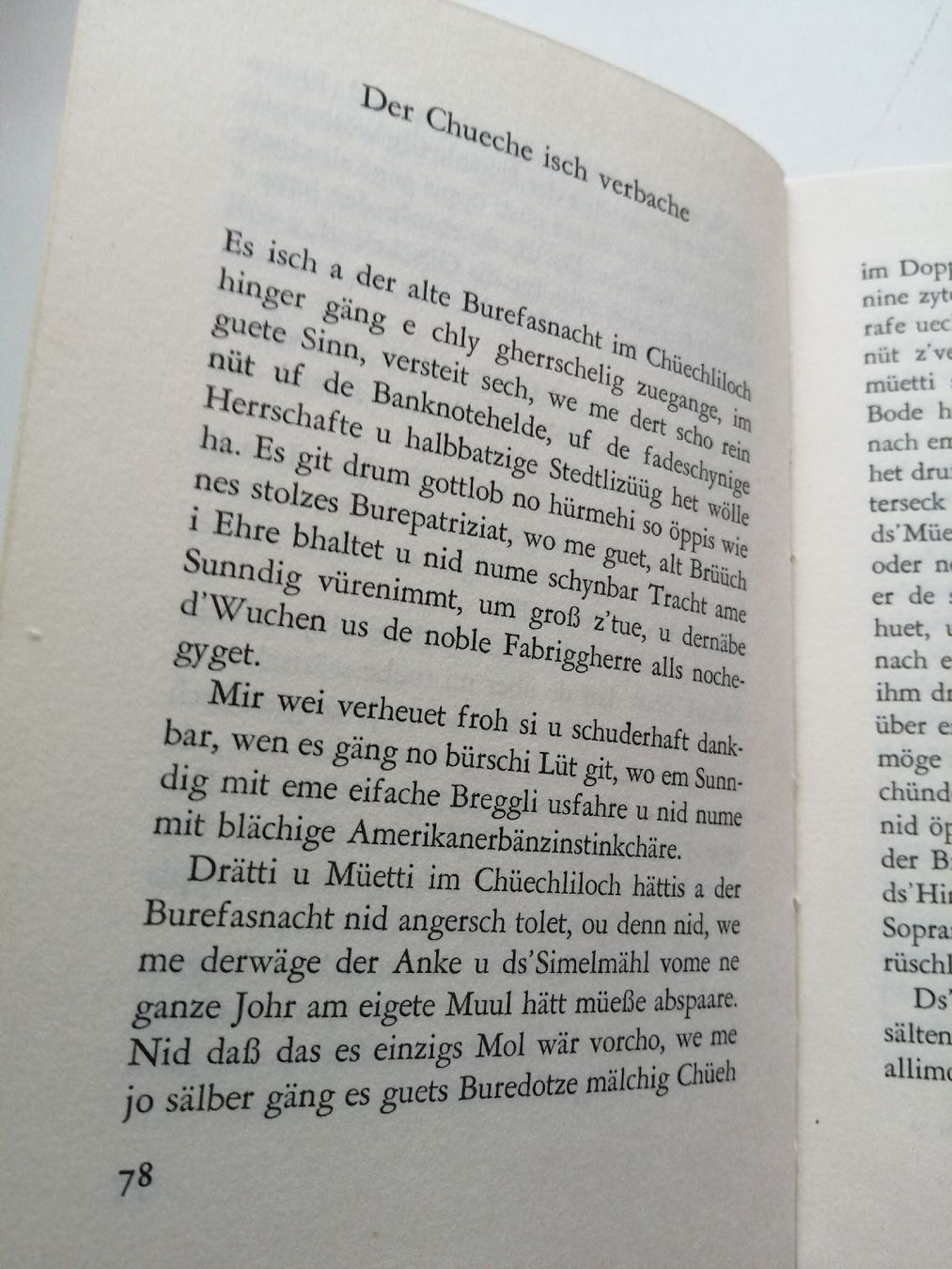 Libri: Walter Marti - Ämmeluft, berndütschi Gschichte – Usato da Honau venduto da holunder3 4