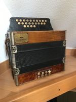 Akkordeon Hohner Piccola Phenomene Vikuba ca. 100 Jahre alt