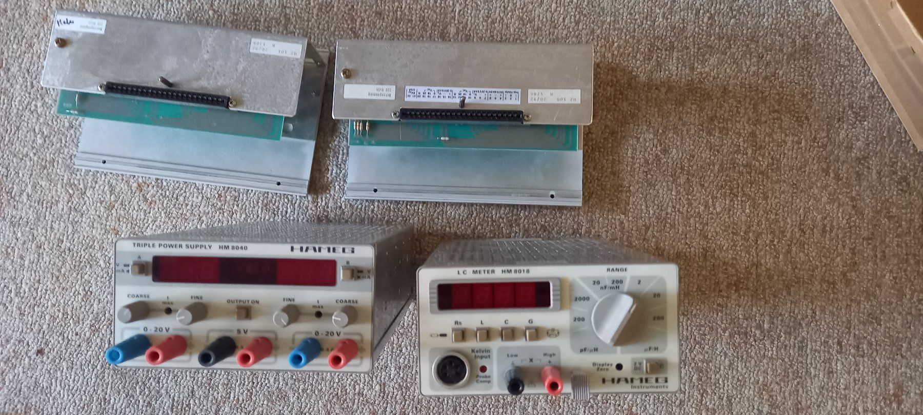 Hameg Mesurer: Hameg Messgerät und Netzgerät – D'occasion à Urtenen-Schönbühl par Audiovintage