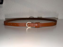 Schöner brauner Gürtel 118 cm lang