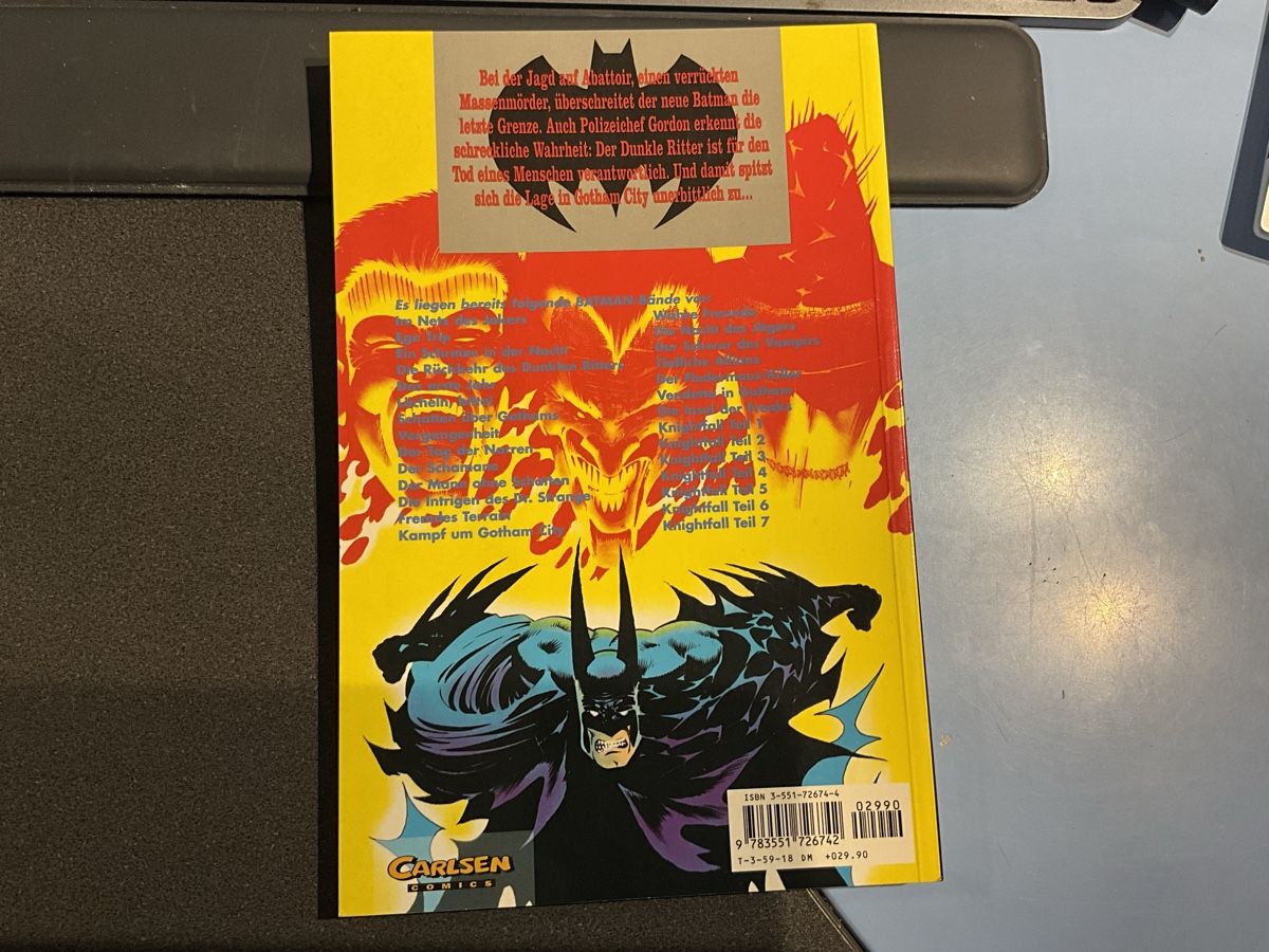 Comics: Batman Knightfall Bd.24-der Sturz des dunklen Ritters – Gebraucht aus Agriswil von Ueli03 1