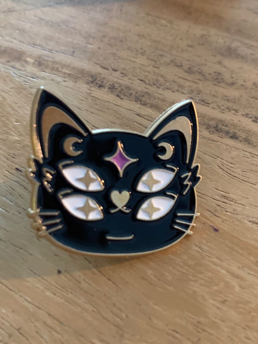 Placchette & Badge: Pin Katze Gothic – Nuovo e nell'imballaggio originale da Geneve venduto da vane267