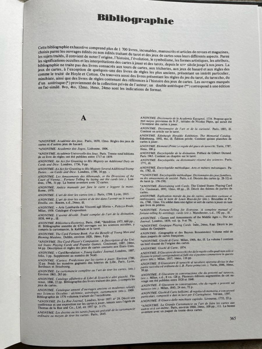 Libri: La Grande Encyclopédie du Tarot, Stuart Kaplan, TOP! – Nuovo (secondo la descrizione) da Pfäffikon ZH venduto da naderkhan 6